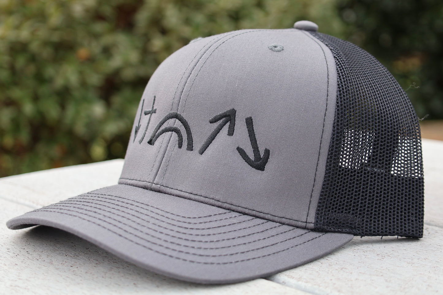 Charcoal and Black Hat