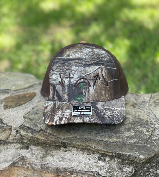 Gospel Symbols Hat - Realtree Edge